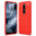 Flexi Slim Carbon Fibre Case for Nokia 6.1 Plus - Brushed Red